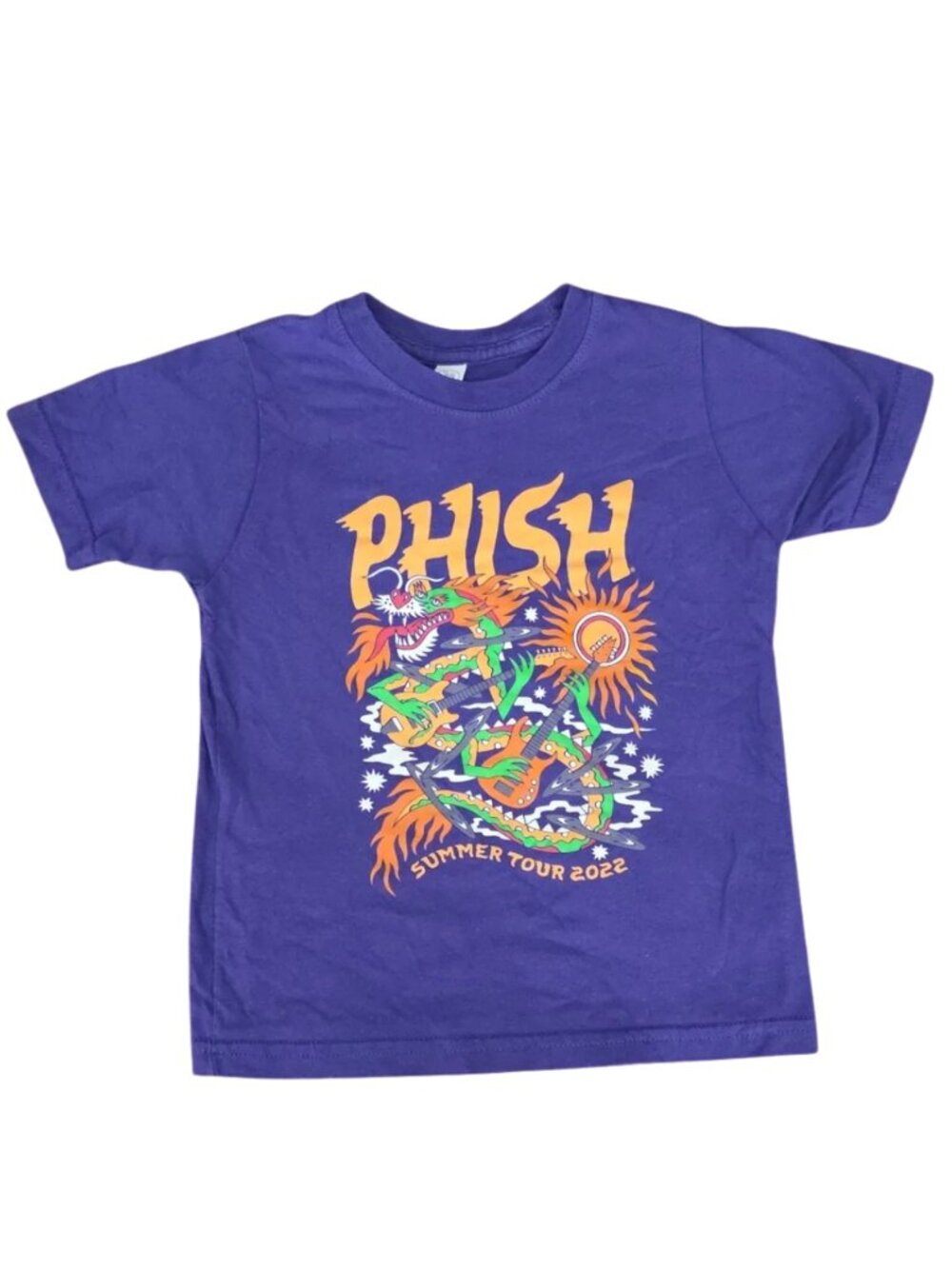 Rabbit Skins Purple Phish Summer Tour 2022 Kids Tee